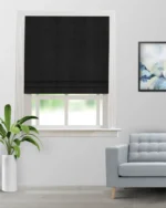 Orlando - Black Roman Shades
