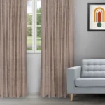 Orlando - Coffee Ripple Fold Drapes