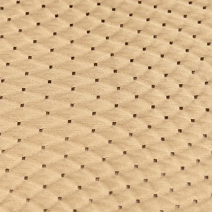 Roman Shades | Orlando Gold - Close up (Webp) | Curtain Avenue