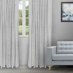 Orlando - Gray Ripple Fold Drapes