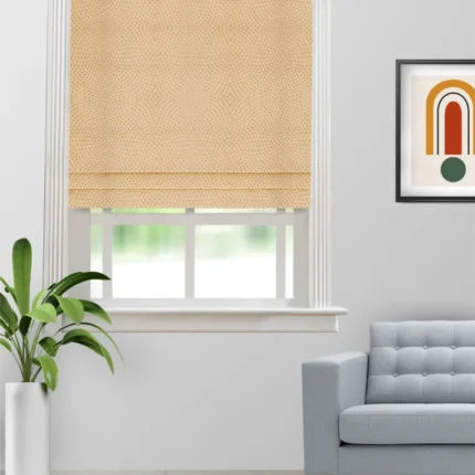 Roman Shades | Orlando Olive - Roman Shade (Webp) | Curtain Avenue