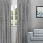 Orlando - Slate Custom Curtains