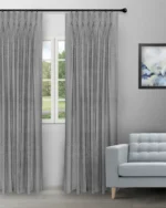Orlando - Slate Custom Curtains