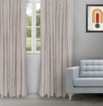 Orlando - Taupe Ripple Fold Drapes
