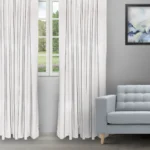 Orlando - White Ripple Fold Drapes