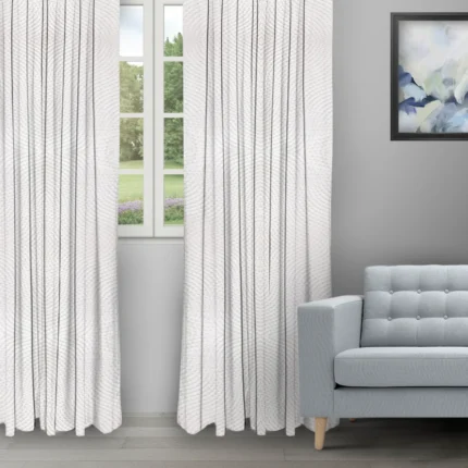 Ripple Fold Drapes | Orlando White - Ripple Fold image | Curtain Avenue