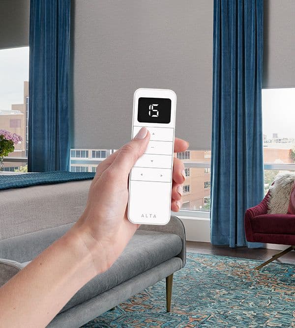 Remote for motorised cord.