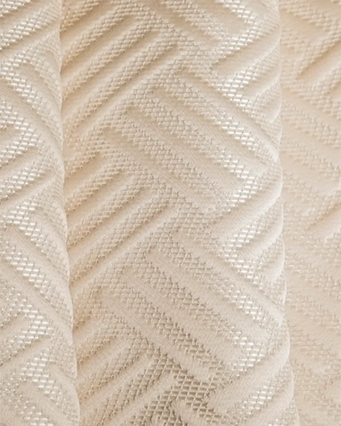 Sand Bubble - Beige Custom Curtains - Image 2