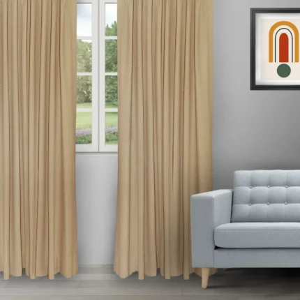Ripple Fold Drapes | Sand Bubble Gold Ripple Fold image | Curtain Avenue