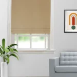 Sand Bubble - Gold Roman Shades