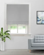 Sand Bubble - Light Gray Roman Shades