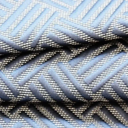 Ripple Fold Drapes | Sand Bubble Navy - Folded (Webp) | Curtain Avenue