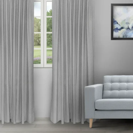Ripple Fold Drapes | Sand Bubble Slate - Ripple Fold image | Curtain Avenue