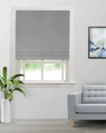 Sand Bubble - Slate Roman Shades
