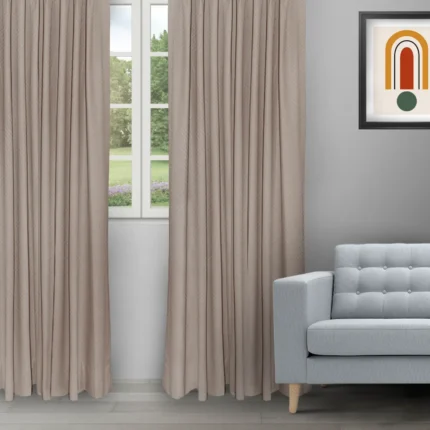 Ripple Fold Drapes | Sand Bubble Taupe - Ripple Fold image | Curtain Avenue