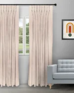 Sand Texture - Beige Custom Curtains