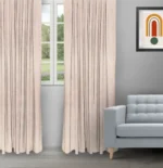 Sand Texture - Beige Ripple Fold Drapes