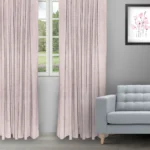 Sand Texture - Blush Ripple Fold Drapes