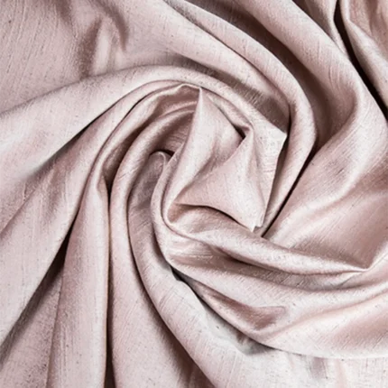 Roman Shades | Sand Texture Blush - Folded (Webp) 2 | Curtain Avenue