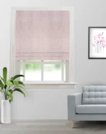 Sand Texture - Blush Roman Shades