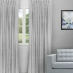 Sand Texture - Gray Custom Curtains