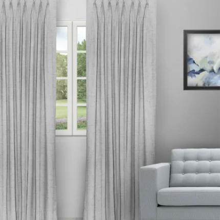 Curtains | Sand Texture Gray - Curtain (Webp) | Curtain Avenue