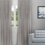 Sand Texture - Slate Custom Curtains