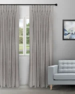 Sand Texture - Slate Custom Curtains