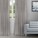 Sand Texture - Slate Ripple Fold Drapes