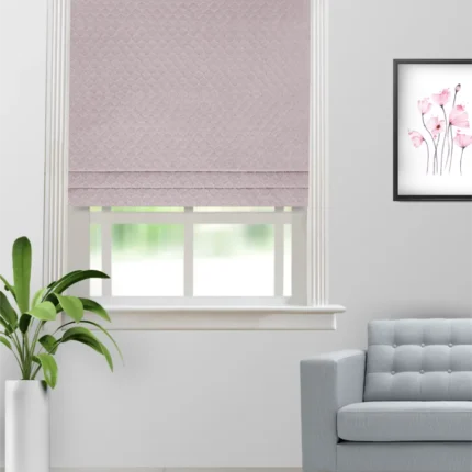Roman Shades | Sprint Blush - Roman Shade (Webp) | Curtain Avenue