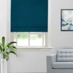 Sprint - Navy Roman Shades