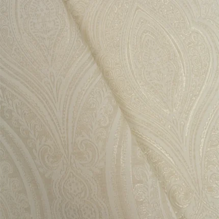 Swatches | Valerie - Cream Cross Fold | Curtain Avenue