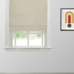 Valerie - Cream Roman Shades