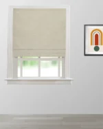 Valerie - Cream Roman Shades