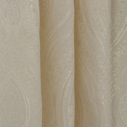 Swatches | Valerie - Cream Vertical Fold | Curtain Avenue