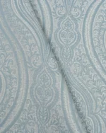 Valerie - Dusty Blue Roman Shades - Image 2
