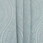 Valerie - Dusty Blue Ripple Fold Drapes