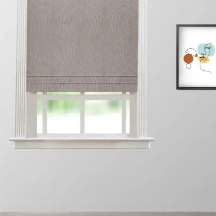 Roman Shades | Valerie - Lilac Roman Shade | Curtain Avenue