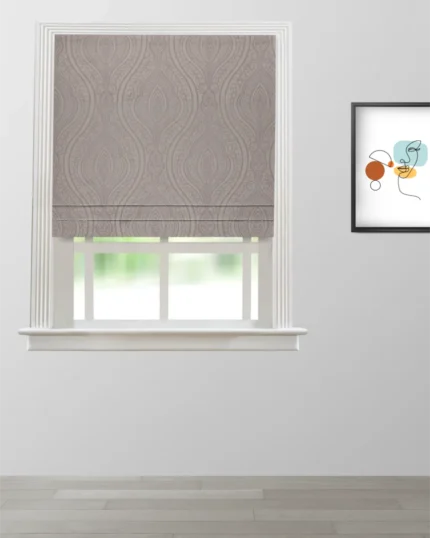 Roman Shades | Valerie - Lilac Roman Shade | Curtain Avenue