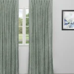 Valerie - Seafoam Custom Curtains
