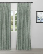 Valerie - Seafoam Custom Curtains