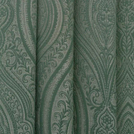 Swatches | Valerie - SeaFoam Vertical Fold | Curtain Avenue