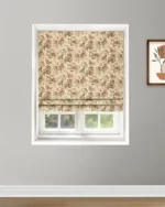 Vintage Floral Collection - Beige Roman Shades