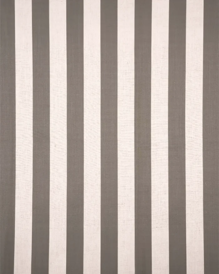 Vintage Linen Stripes - Camel Roman Shades - Image 3