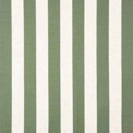 Swatches | Vintage Linen Stripes- Khaki Green-Regular | Curtain Avenue