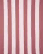 Vintage Linen Stripes - Misty Rose Custom Curtains - Image 3