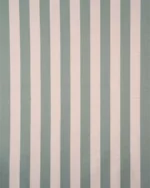 Vintage Linen Stripes - Sea Foam Ripple Fold Drapes - Image 3