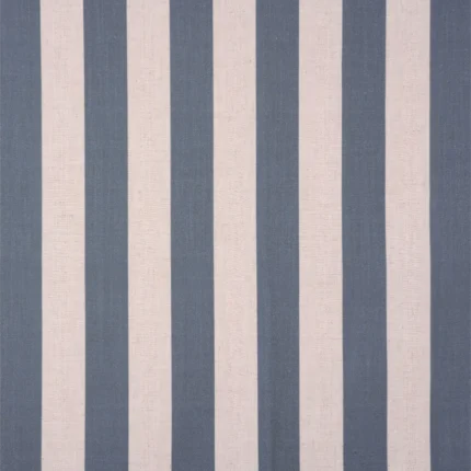 Roman Shades | Vintage Linen Stripes- Storm Regular | Curtain Avenue