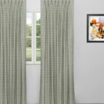 Vintage Paisley - Jade Custom Curtains