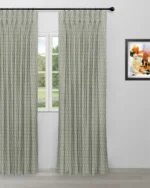 Vintage Paisley - Jade Custom Curtains